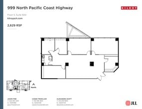 999 N Pacific Coast Hwy, El Segundo, CA à louer Plan de site– Image 1 sur 1