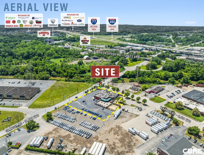7503 Granger Rd, Valley View, OH à louer - Aérien – Image 2 sur 3