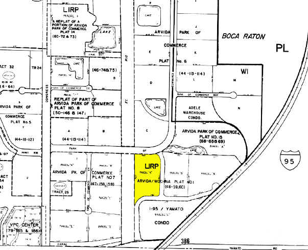 701 NW 53rd St, Boca Raton, FL à louer - Plan cadastral – Image 2 sur 5
