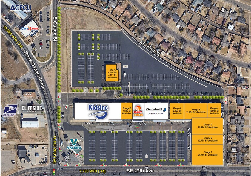 2201 SE 27th Ave, Amarillo, TX à louer - Photo de l’immeuble – Image 2 sur 6