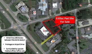 Plus de détails pour Highway 280 & Airport Drive, Alexander City, AL - Terrain à vendre
