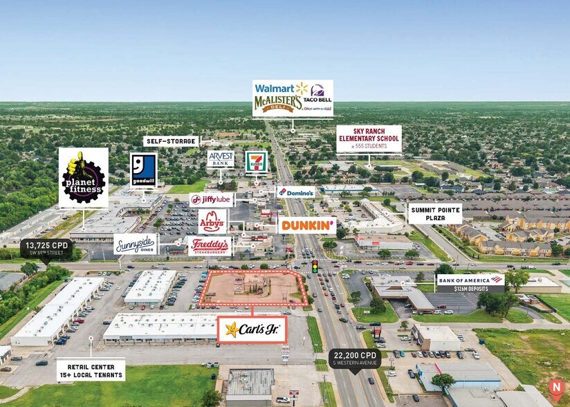 841 SW 89th St, Oklahoma City, OK à vendre - Aérien – Image 3 sur 4