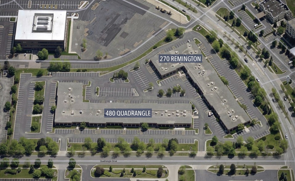 480 Quadrangle Dr, Bolingbrook, IL à vendre - Aérien – Image 2 sur 4