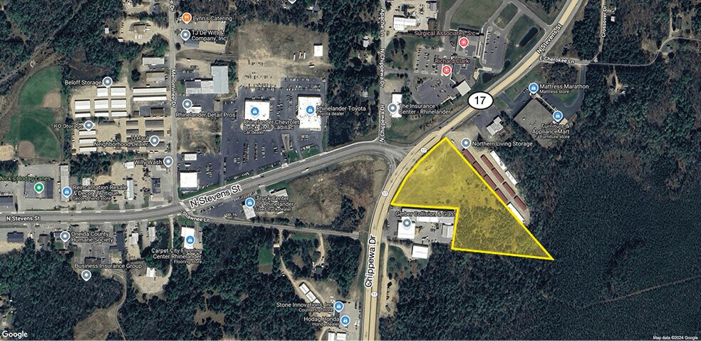 2000 N Stevens St, Rhinelander, WI à vendre - Photo de l’immeuble – Image 2 sur 9