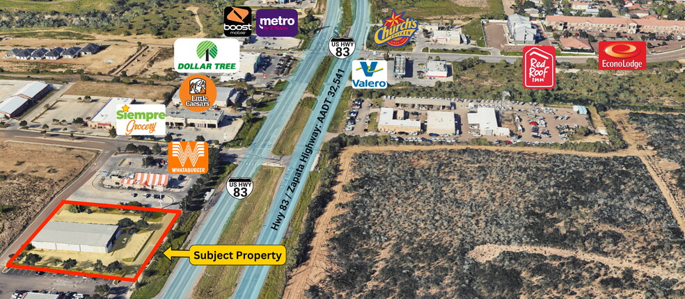 3800 S Zapata Hwy, Laredo, TX à louer - Photo de l’immeuble – Image 3 sur 13