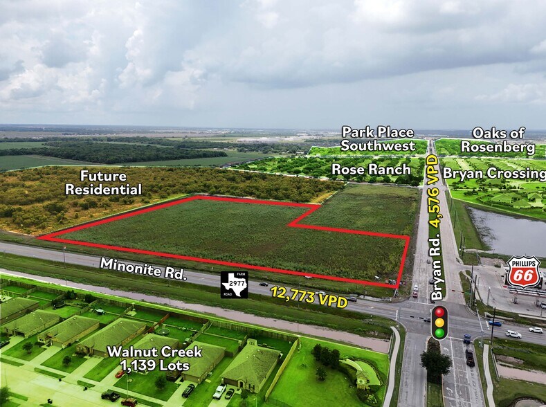 FM 2977 & Bryan Rd, Rosenberg, TX à vendre - Photo de l’immeuble – Image 2 sur 5
