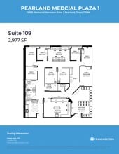 10905 Memorial Hermann Dr, Pearland, TX à louer Plan de site– Image 2 sur 2