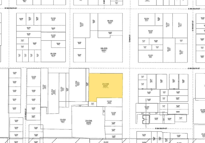 420 S Main St, Springville, UT à vendre - Plan cadastral – Image 3 sur 4
