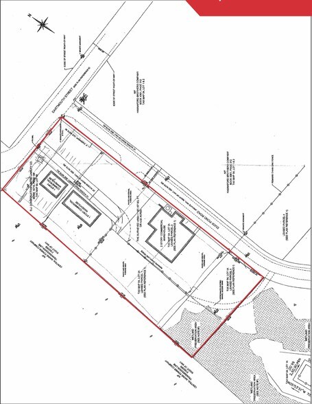 110 & 116 Dartmouth St portefeuille de 3 biens à vendre sur LoopNet.fr - Plan de site – Image 2 sur 2