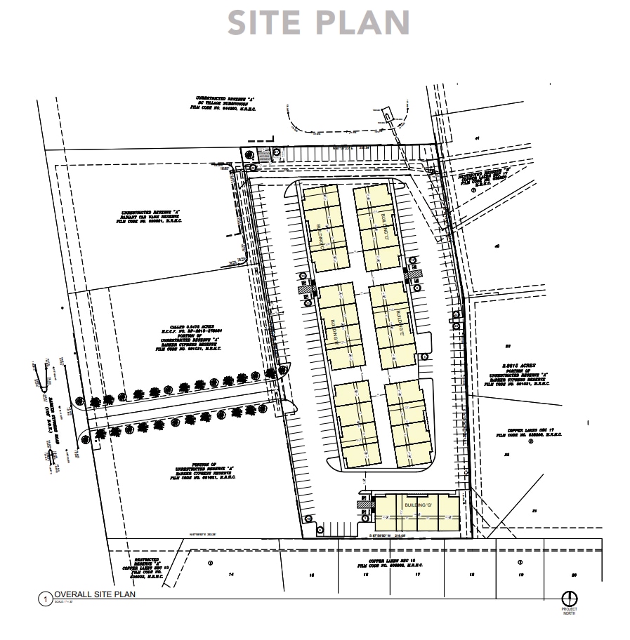 Barker Cypress Rd & West Rd, Houston, TX à louer Plan de site– Image 1 sur 1