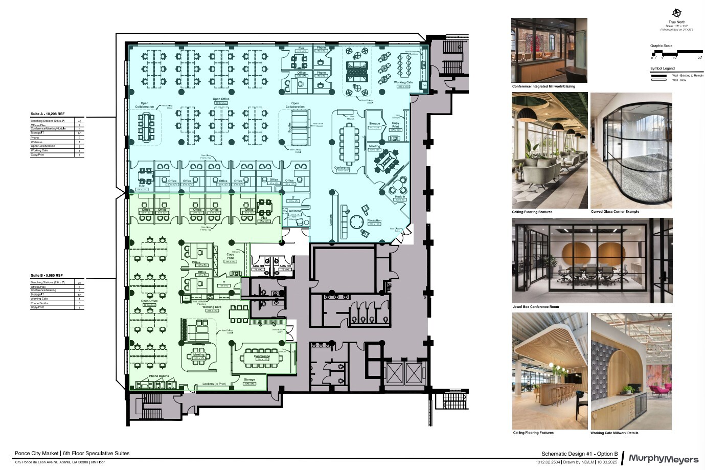 675 Ponce de Leon Ave NE, Atlanta, GA à louer Plan d’étage– Image 1 sur 1