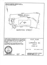 35 Marston St, Lawrence, MA à louer Plan cadastral– Image 2 sur 11