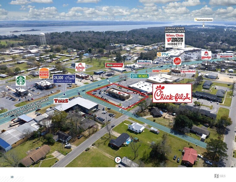 900 S Eufaula Ave, Eufaula, AL à vendre - Photo de l’immeuble – Image 2 sur 5