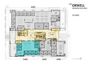 200 E Baker St, Costa Mesa, CA à louer Plan d’étage– Image 1 sur 1