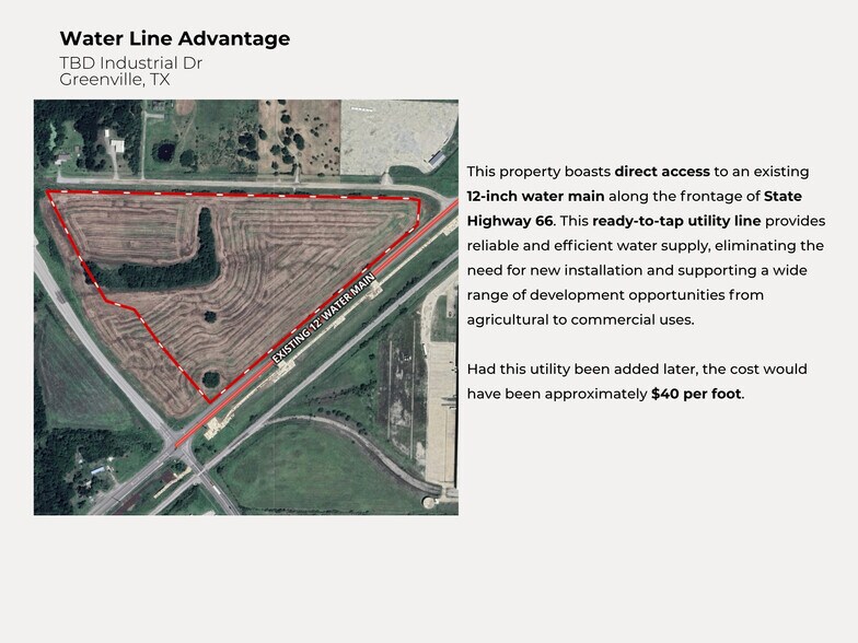 TBD Industrial Dr, Greenville, TX à vendre - Photo de l’immeuble – Image 3 sur 9