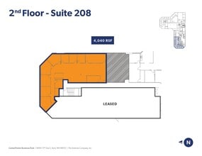 18000 72nd Ave S, Kent, WA à louer Plan d’étage– Image 2 sur 8