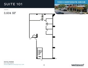 1333 Corporate Dr, Irving, TX à louer Plan d’étage– Image 1 sur 1