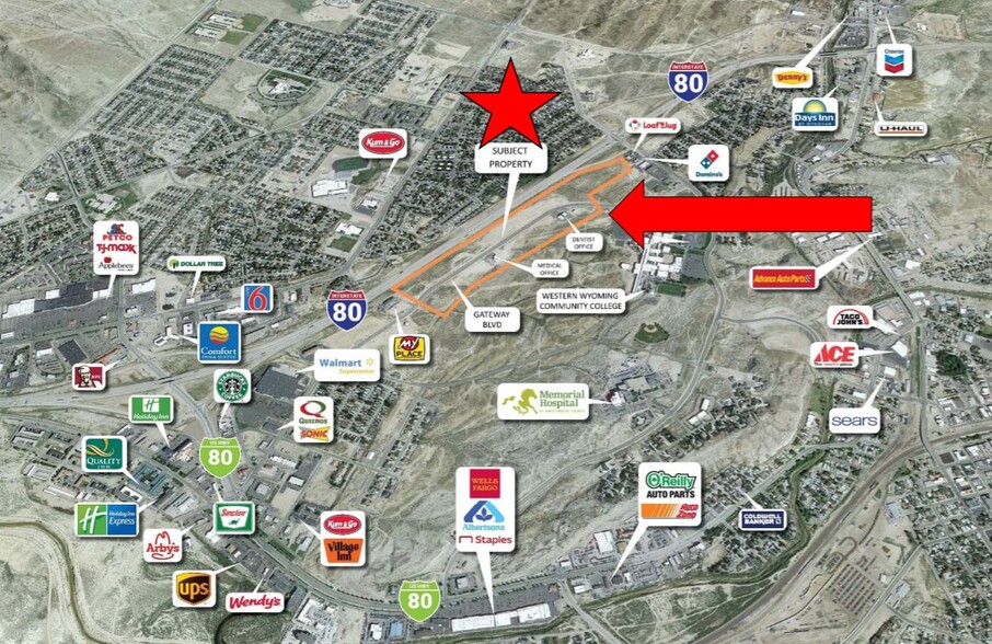 800 Gateway Blvd, Rock Springs, WY à vendre - Photo principale – Image 1 sur 1