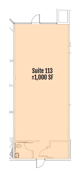 7608-7612 Linda Vista Rd, San Diego, CA à louer Plan d’étage– Image 1 sur 1