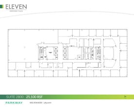 11 Greenway Plz, Houston, TX à louer Plan d’étage– Image 2 sur 2