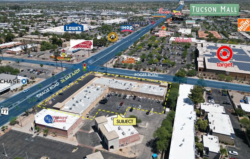 3950-3994 N Oracle Rd, Tucson, AZ à louer - Aérien – Image 2 sur 5