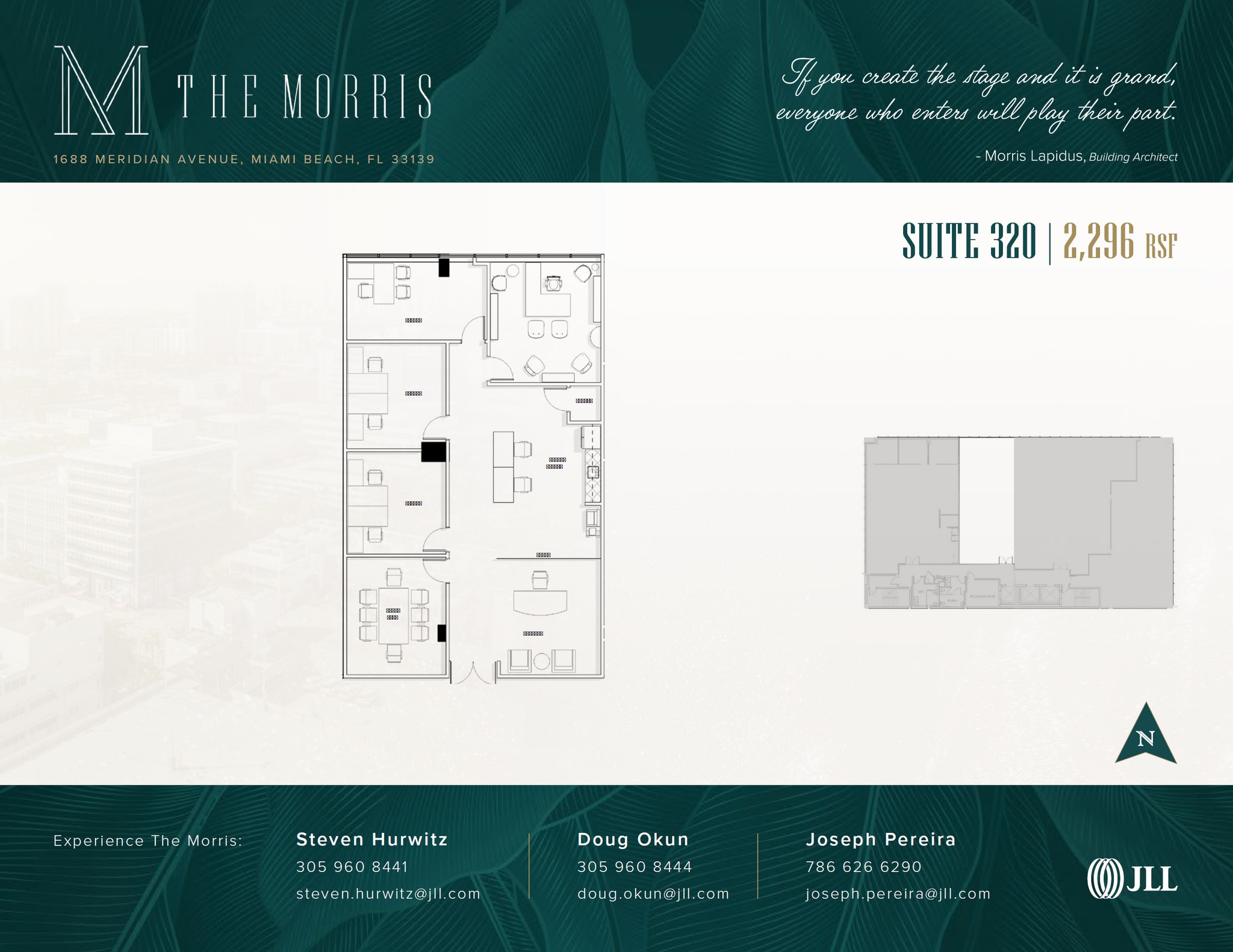 1688 Meridian Ave, Miami Beach, FL à louer Plan d’étage– Image 1 sur 1