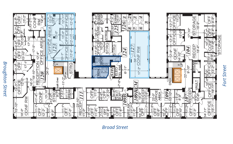 645 Fort St, Victoria, BC à louer Plan d’étage– Image 1 sur 1