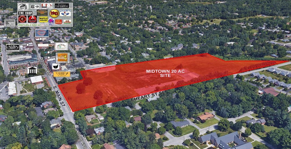S Main St, Blacksburg, VA à louer - Aérien – Image 3 sur 3