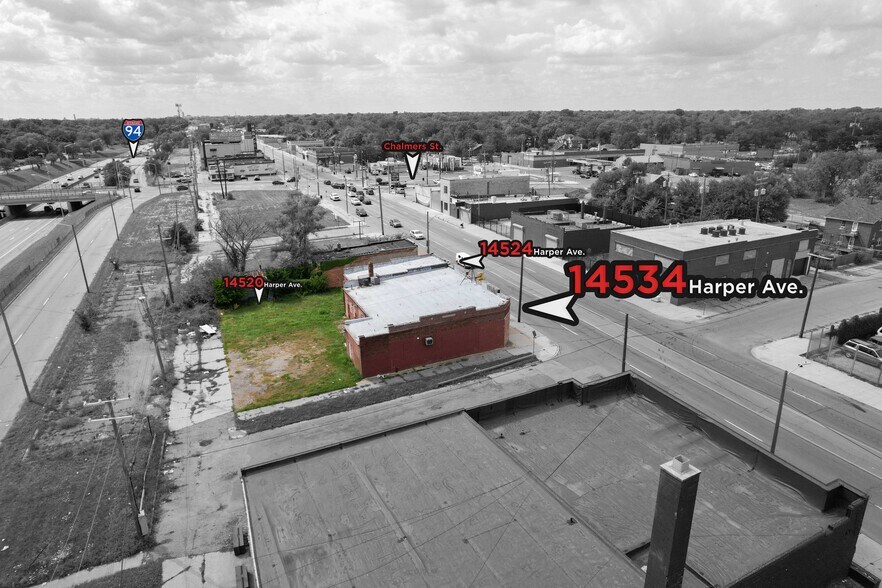 14534, 15424, 15420 Harper Avenue, Detro portefeuille de 3 biens à vendre sur LoopNet.fr - Photo de l’immeuble – Image 2 sur 9