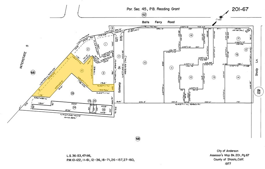 2688 Gateway Dr, Anderson, CA à vendre - Plan cadastral – Image 2 sur 12