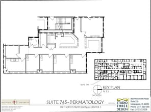 1801 N Senate Blvd, Indianapolis, IN à louer Plan d’étage– Image 1 sur 1