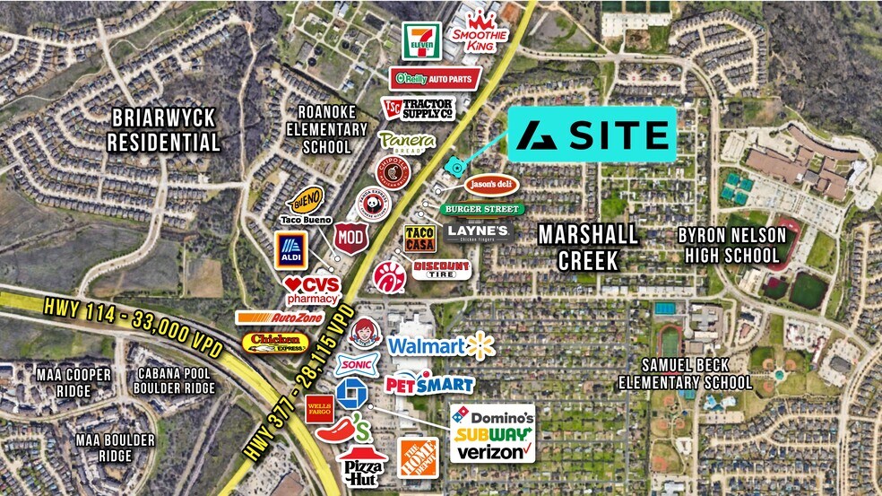 1550 N Highway 377, Roanoke, TX à louer - Photo de l’immeuble – Image 1 sur 1