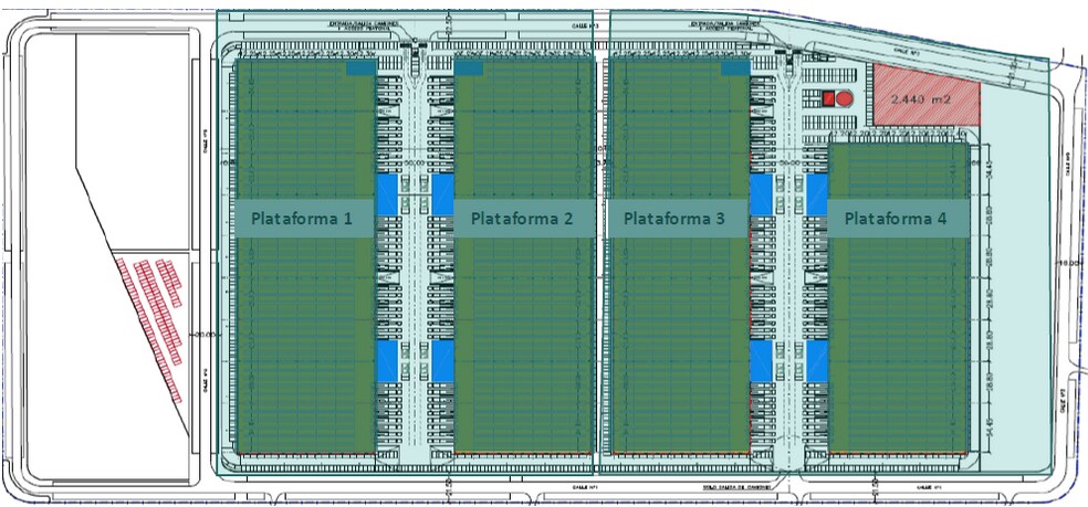 Plaça Del Polígono N-21.R, R, 119, Bétera, Valencia à louer - Plan de site – Image 3 sur 3