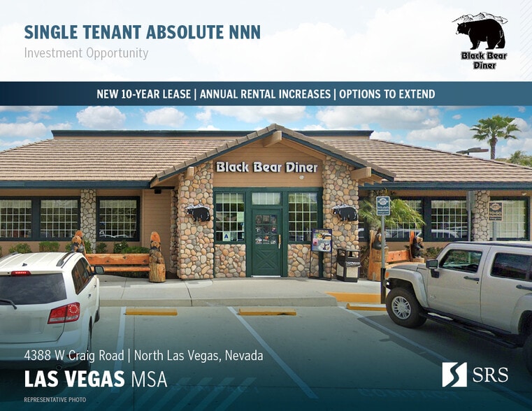 4388 W Craig Rd, North Las Vegas, NV à vendre - Photo de l’immeuble – Image 1 sur 7