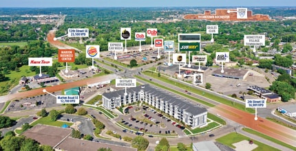 1217 Marion Rd SE, Rochester, MN - Vue aérienne vue de carte