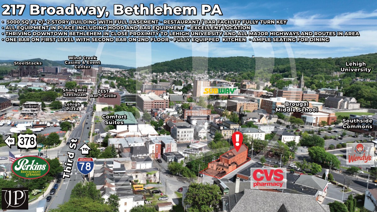 215-217 Broadway, Bethlehem, PA à louer Photo principale– Image 1 sur 77