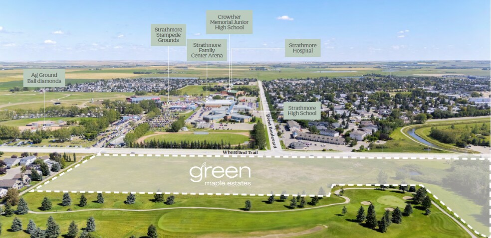 60 Wheatland Trl, Strathmore, AB à vendre - Photo de l’immeuble – Image 3 sur 3