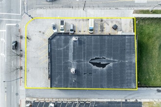 315-319 E Market St, Akron, OH - Vue aérienne  vue de carte