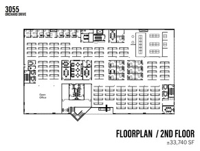 3055 Orchard Dr, San Jose, CA à louer Plan d’étage– Image 2 sur 2