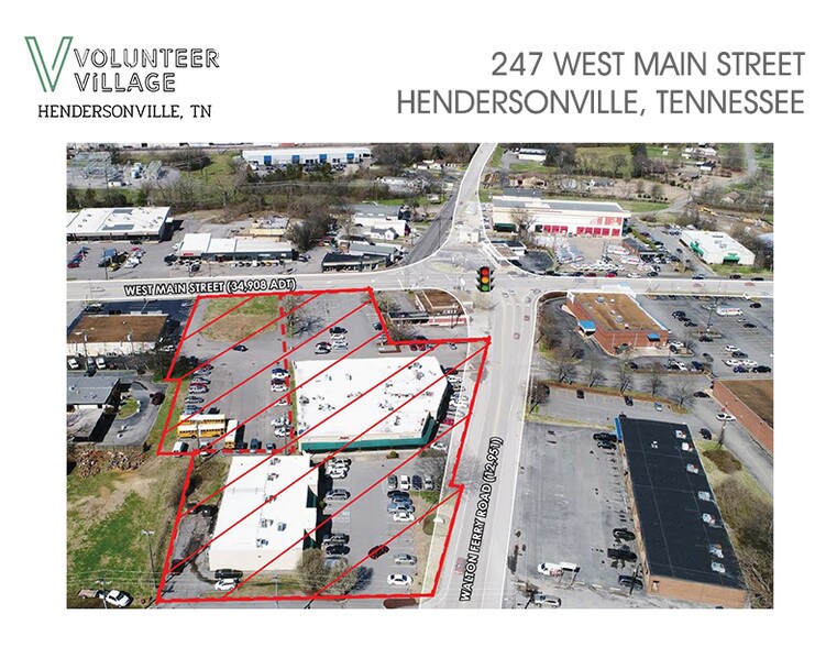247 W Main St, Hendersonville, TN à louer - Aérien – Image 2 sur 5