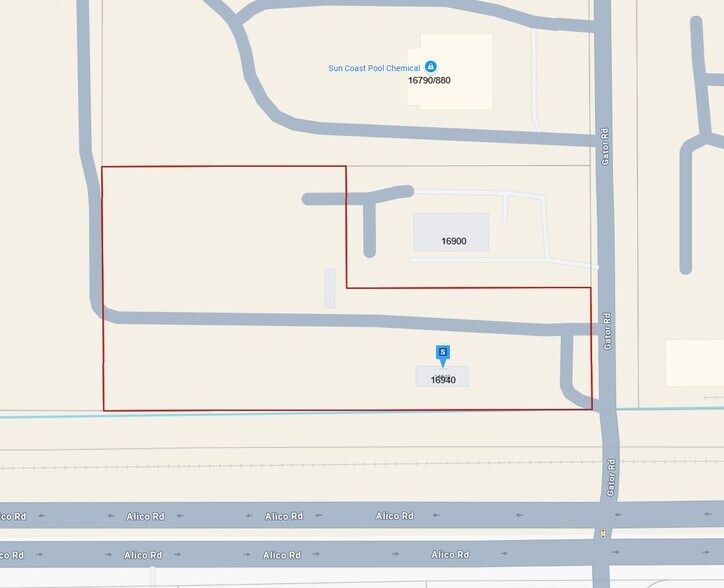 16940 Gator Rd, Fort Myers, FL à louer - Plan cadastral – Image 2 sur 2