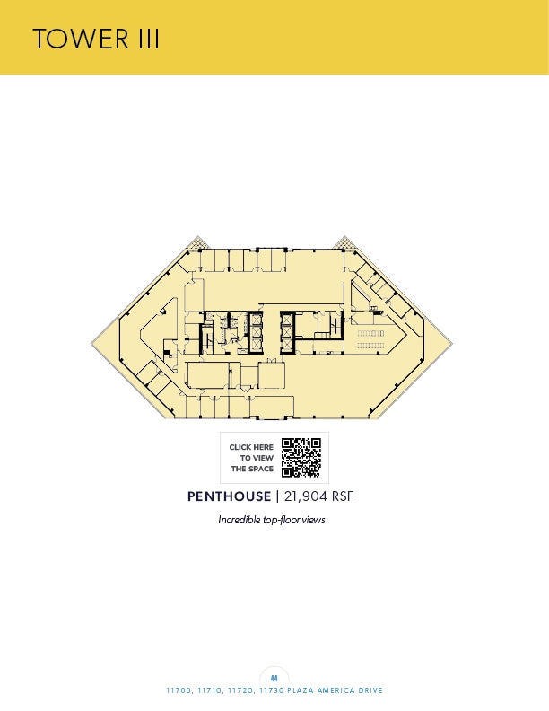 11700 Plaza America Dr, Reston, VA à louer Plan d’étage– Image 1 sur 1