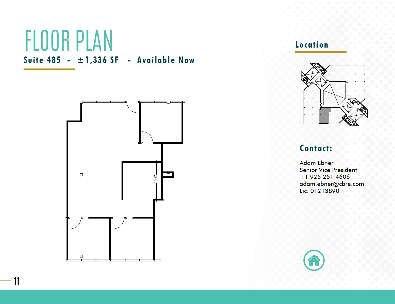 2333 San Ramon Valley Blvd, San Ramon, CA à louer Plan d’étage– Image 1 sur 1