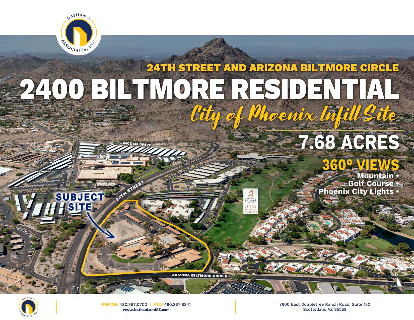 2400 E Arizona Biltmore Cir, Phoenix, AZ à vendre Photo principale– Image 1 sur 6