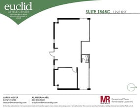 1803 Hicks Rd, Rolling Meadows, IL à louer Plan d’étage– Image 1 sur 1