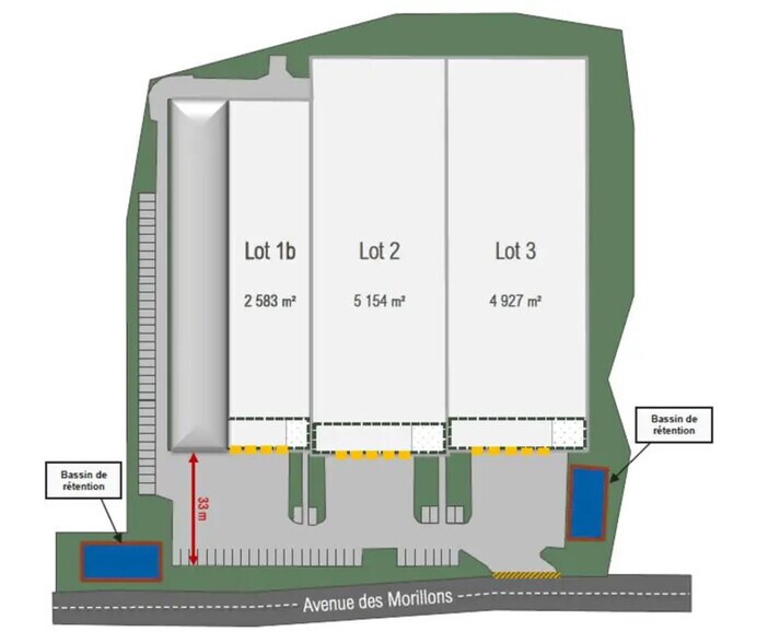 2 Avenue Des Morillons, Garges-lès-Gonesse à louer - Plan de site – Image 3 sur 3