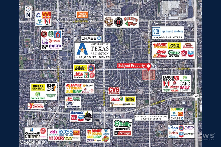 1502-1540 New York Ave, Arlington, TX à louer - Photo de l’immeuble – Image 3 sur 4