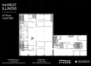 114 W Illinois St, Chicago, IL à louer Plan d’étage– Image 1 sur 11