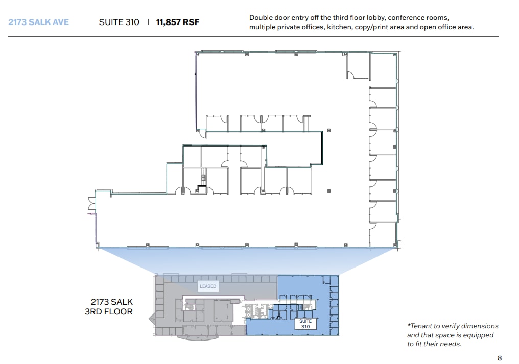 2173 Salk Ave, Carlsbad, CA à louer Plan d’étage– Image 1 sur 1