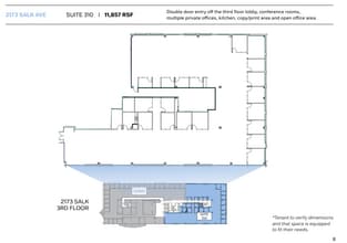 2173 Salk Ave, Carlsbad, CA à louer Plan d’étage– Image 1 sur 1